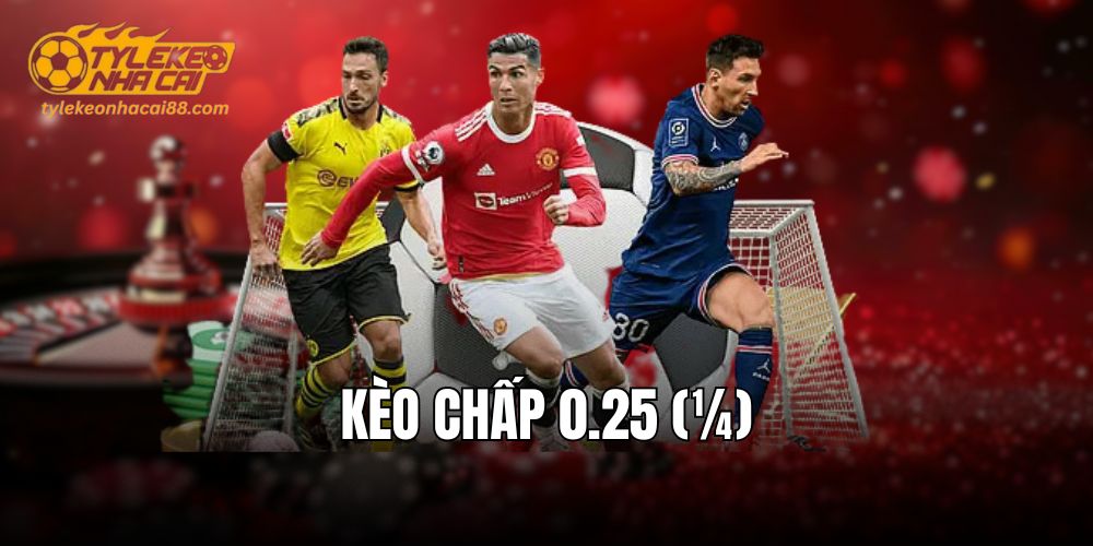 Kèo châu á chấp 0.25 thu hút nhiều người tham gia